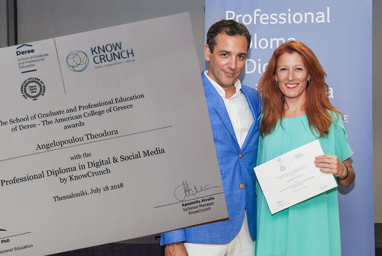 Professional Diploma in Digital & Social Media.. το κατακτήσαμε κι αυτό!