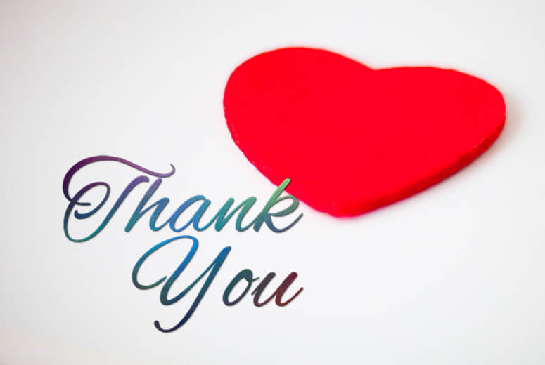 Δείξτε την ευγνωμοσύνη σας στους πελάτες σας με ένα “ευχαριστώ”!