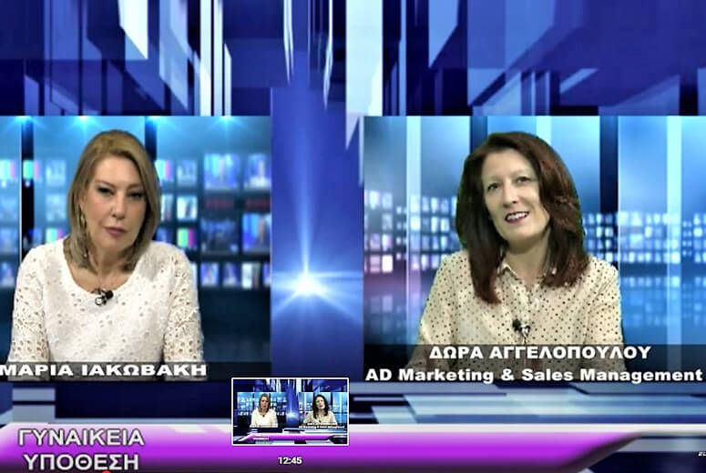 Η «δική μας» Δώρα Αγγελοπούλου στο κανάλι του Euro TV